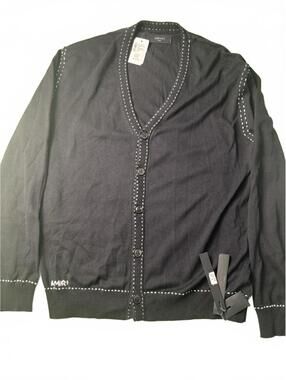 Amiri Jaipur Cardigan Black Large